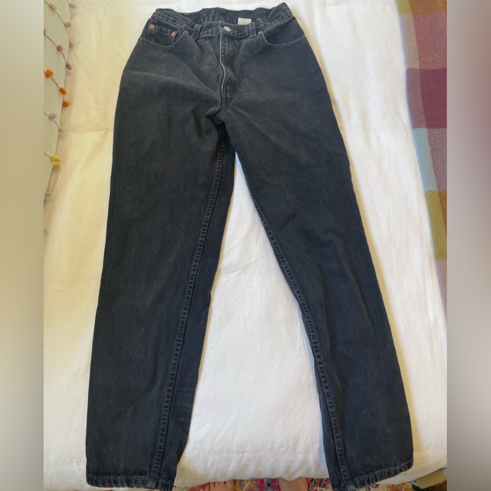 Vintage Black Levi’s 550s Size 10
